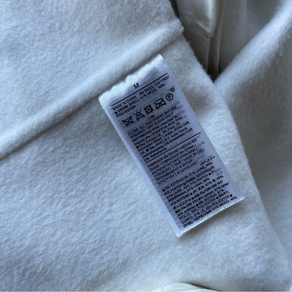 Banana Republic Transitional Blazer Snow Day Wool - Picture 9 of 9